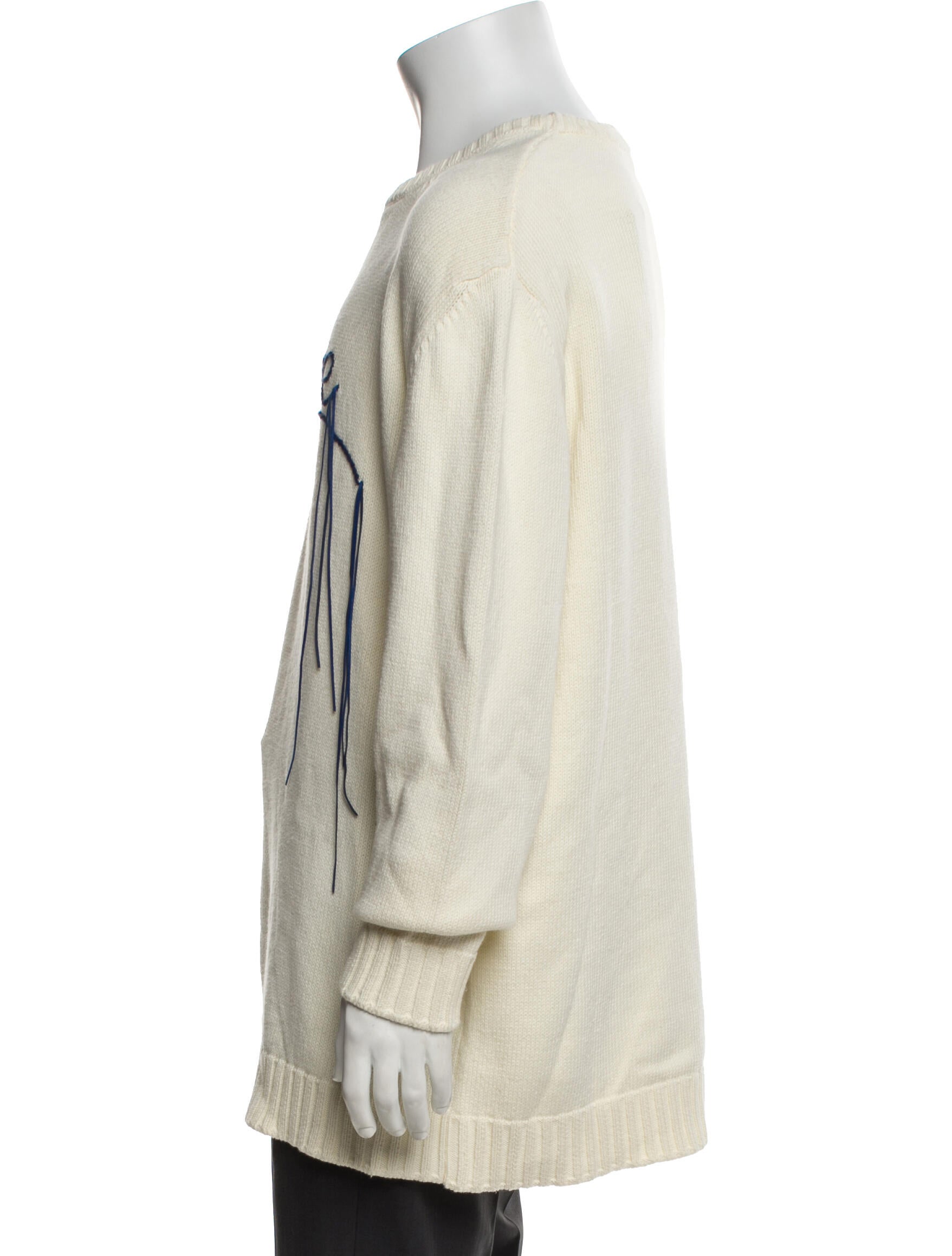 Loewe Graphic Print Crew Neck Pullover