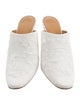 Loewe Denim Distressed Accents Mules