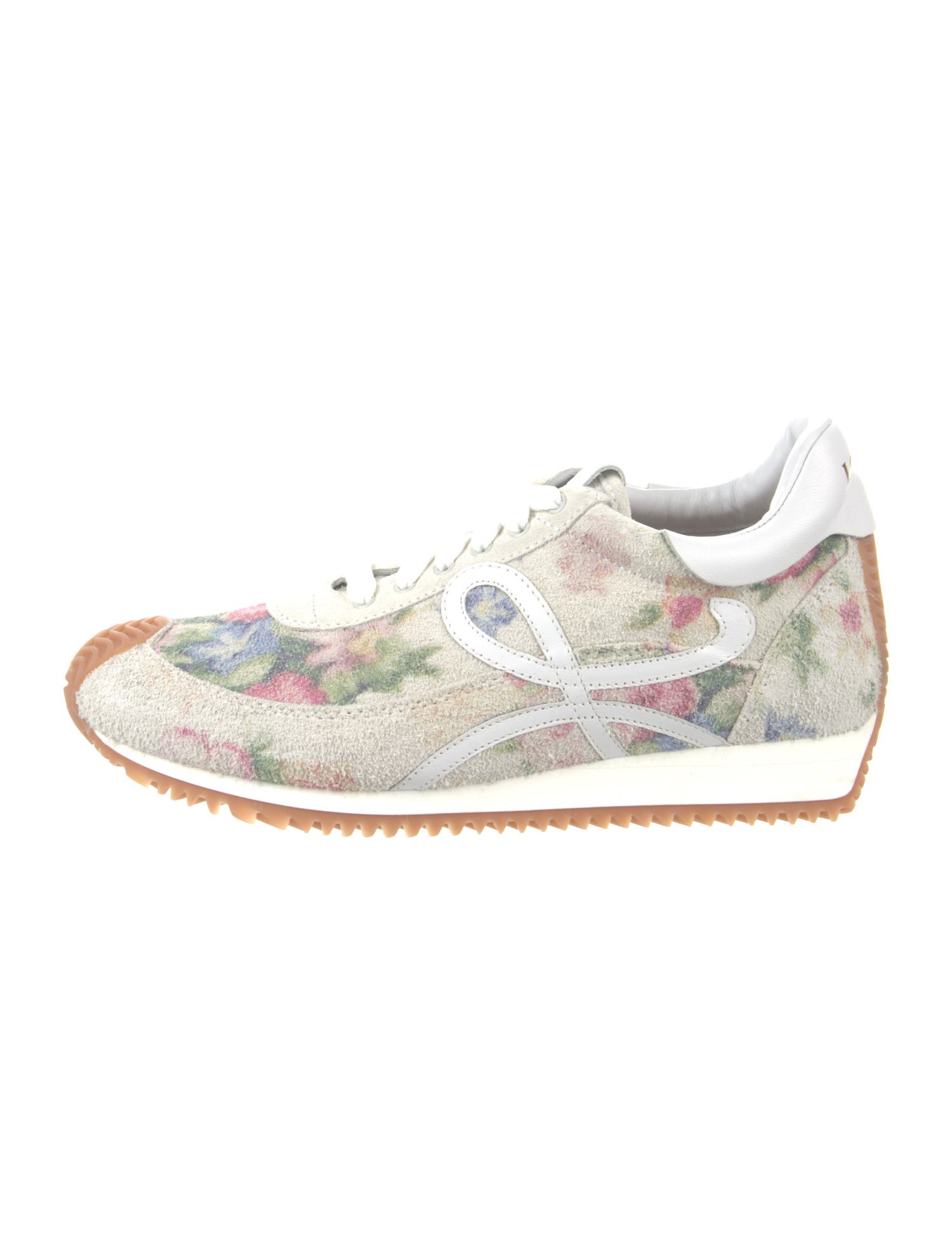 Loewe Suede Printed Sneakers