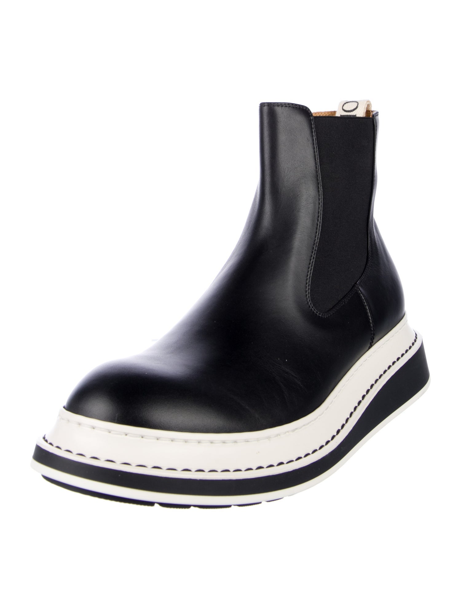 Loewe Leather Chelsea Boots