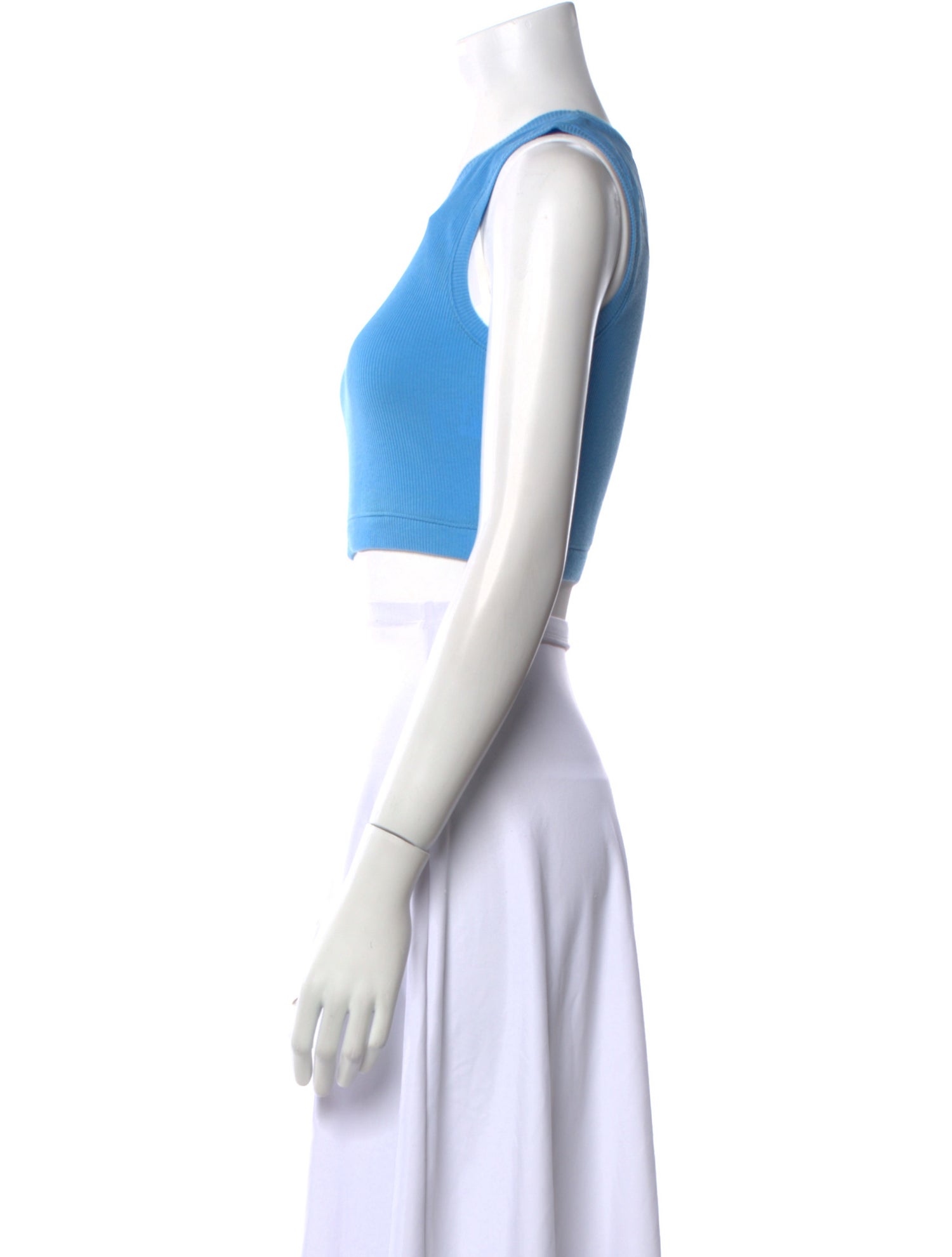 Loewe Anagram Scoop Neck Crop Top