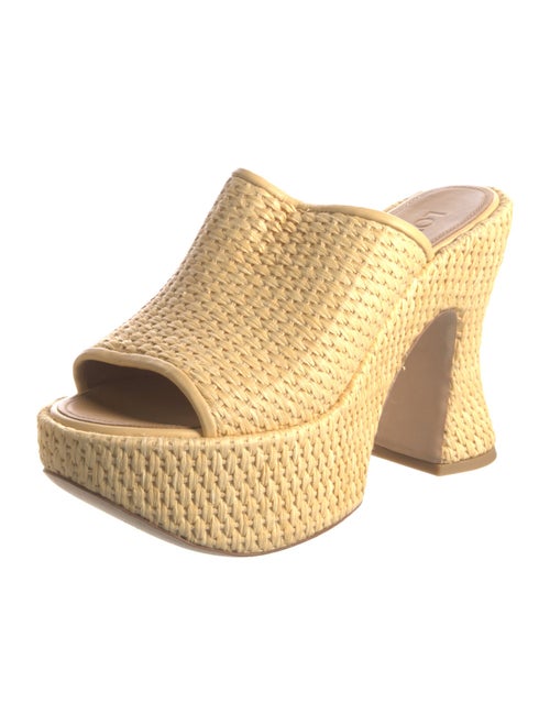 Loewe Raffia Mules