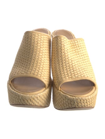 Loewe Raffia Mules