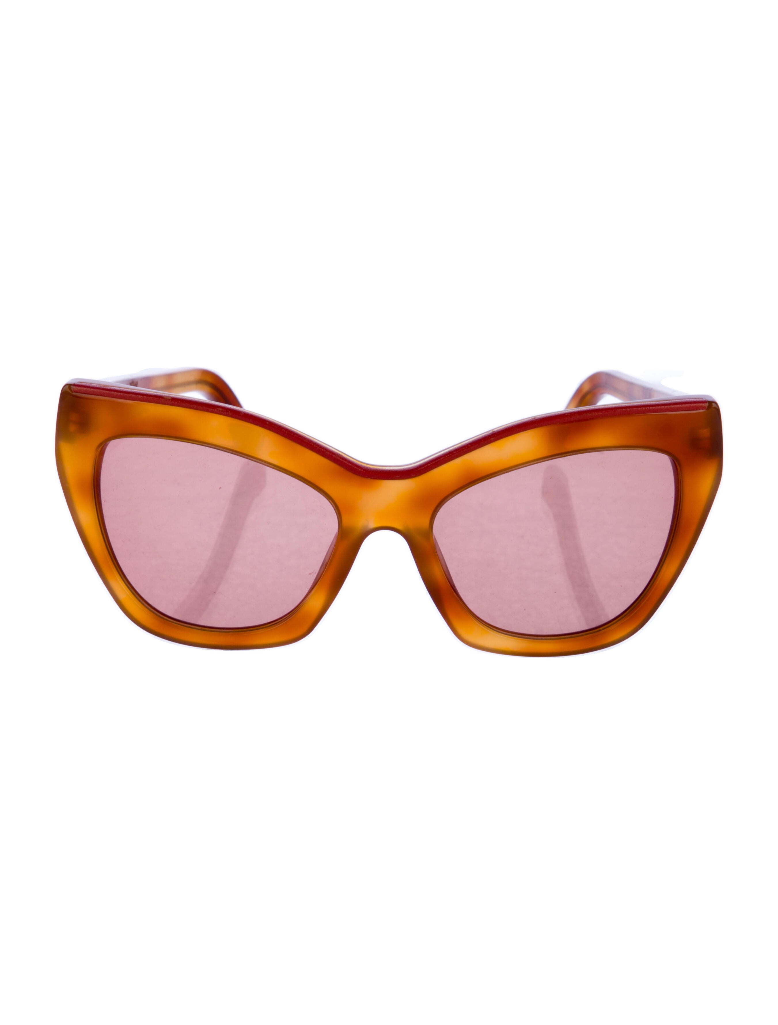 Loewe Cat-Eye Mirrored Sunglasses