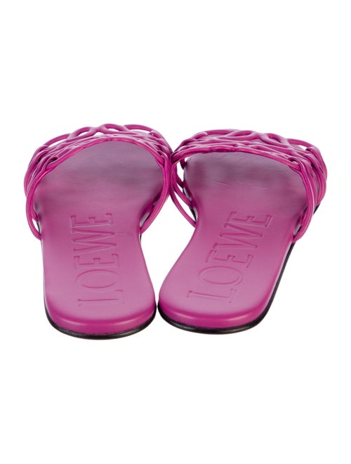 Loewe Leather Slides