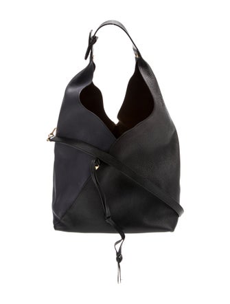 Loewe Leather Ferragamo slouchy suede hobo bag Small