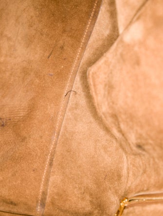 Loewe Leather Ferragamo slouchy suede hobo bag Small