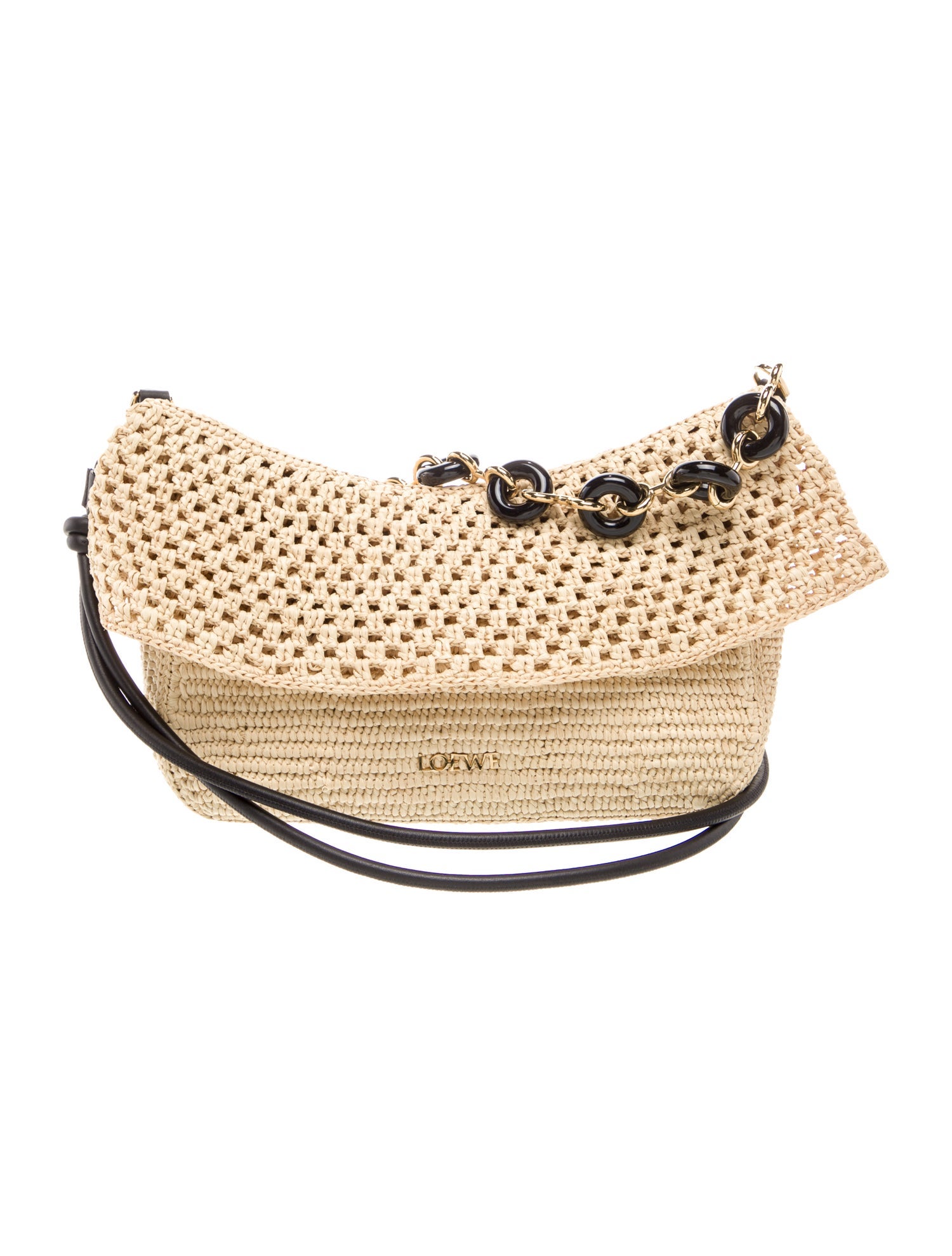Loewe Raffia Shoulder Bag 2025