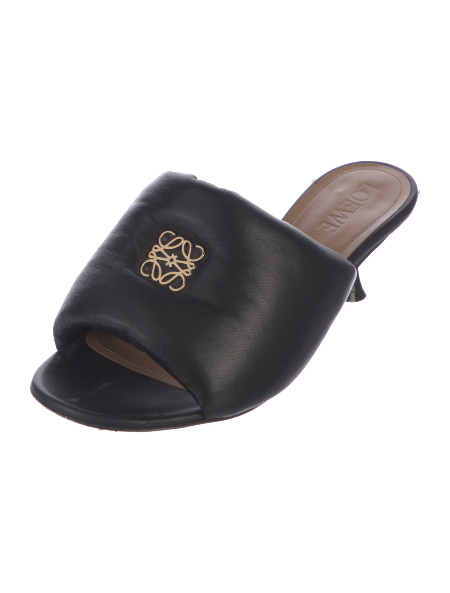 Loewe Leather Slides