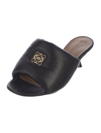 Loewe Leather Slides