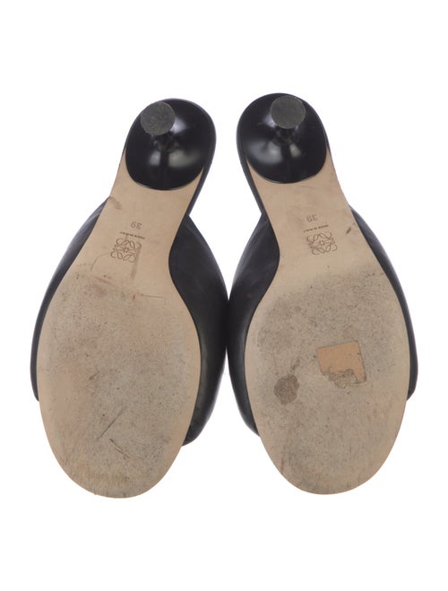 Loewe Leather Slides