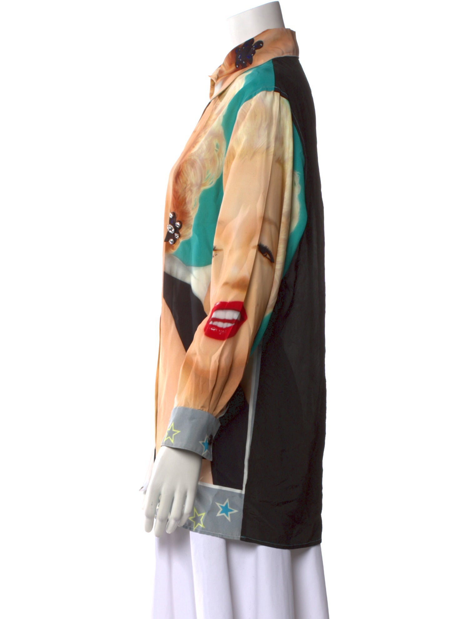 Loewe 2019 Printed Blouse