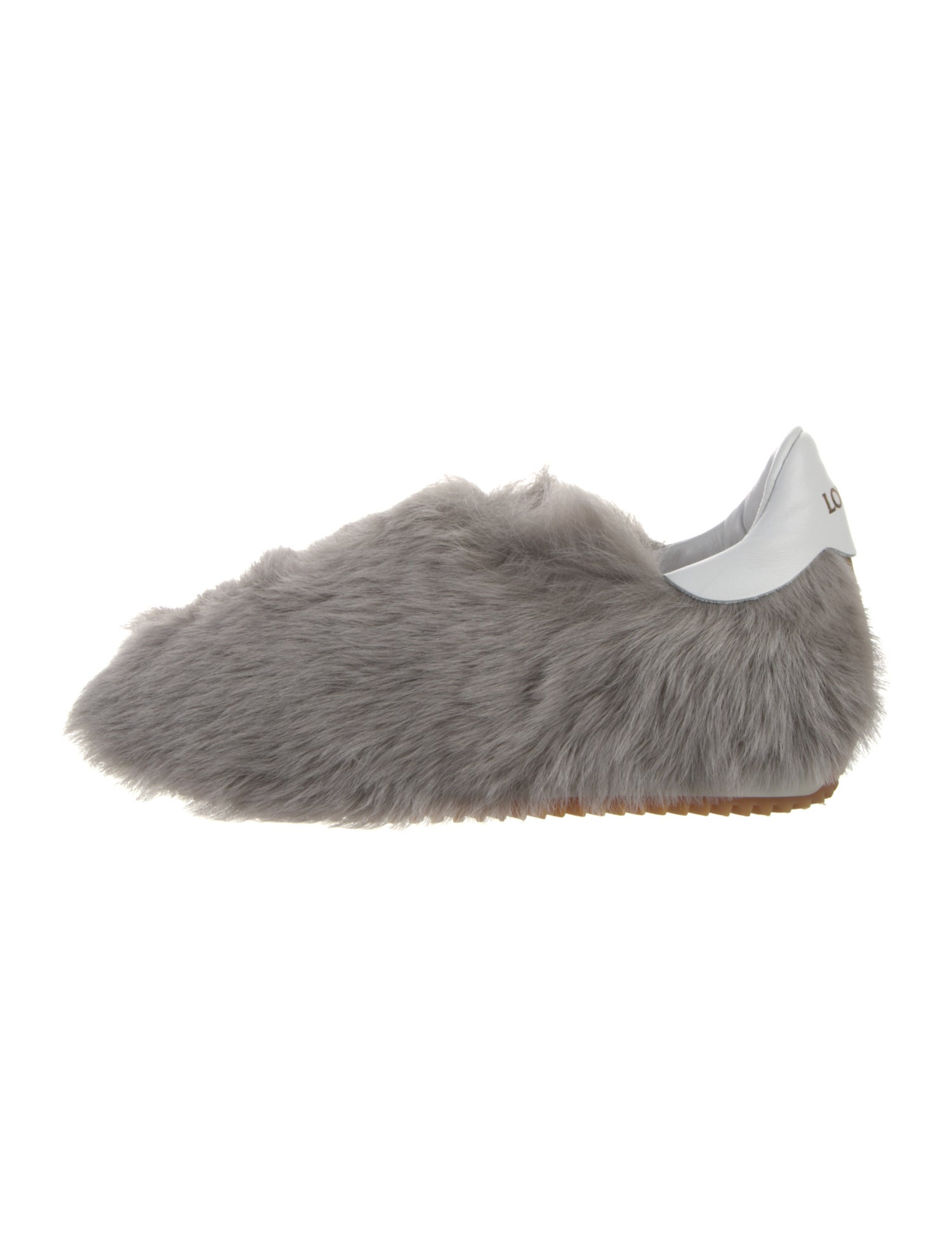 Loewe Fur Fur Trim Sneakers
