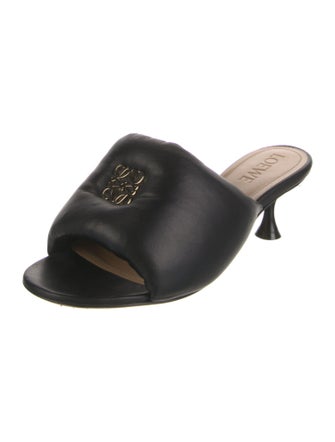 Loewe Leather Slides