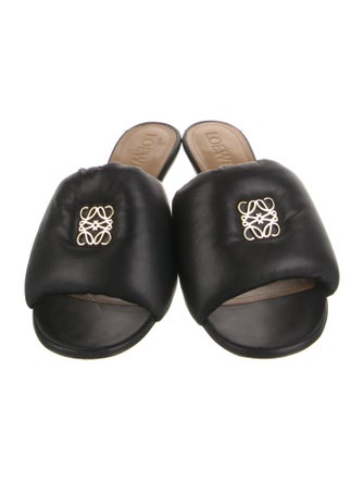 Loewe Leather Slides