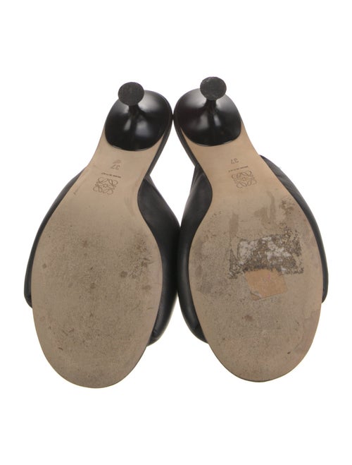 Loewe Leather Slides