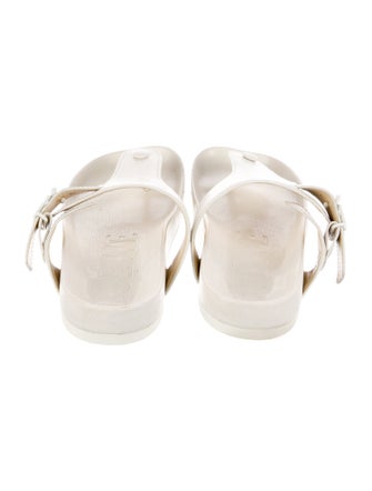 Loewe Leather Flip Flops