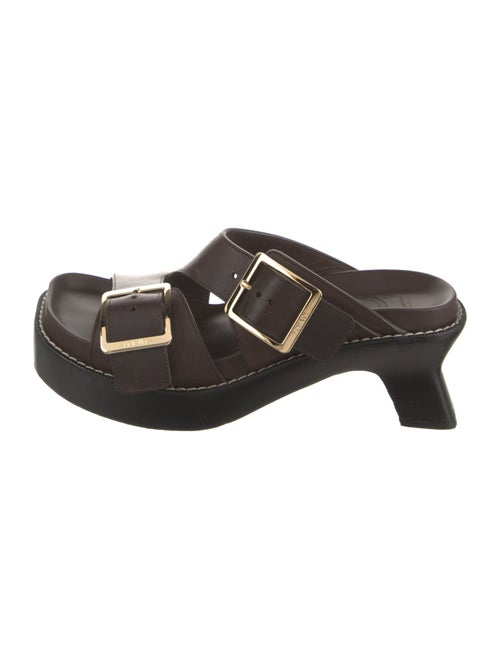 Loewe Leather Slides