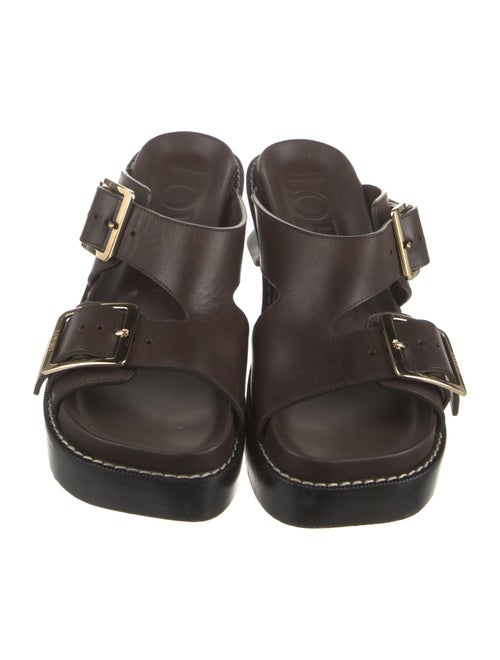 Loewe Leather Slides