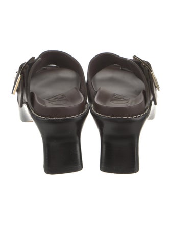 Loewe Leather Slides