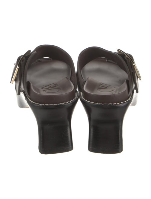 Loewe Leather Slides