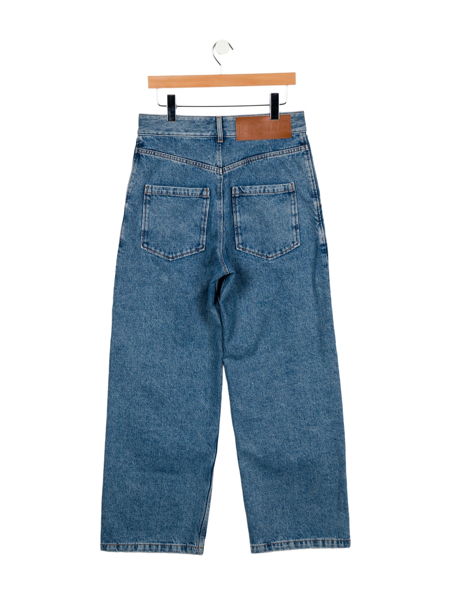 Loewe High-Rise Wide Leg Jeans