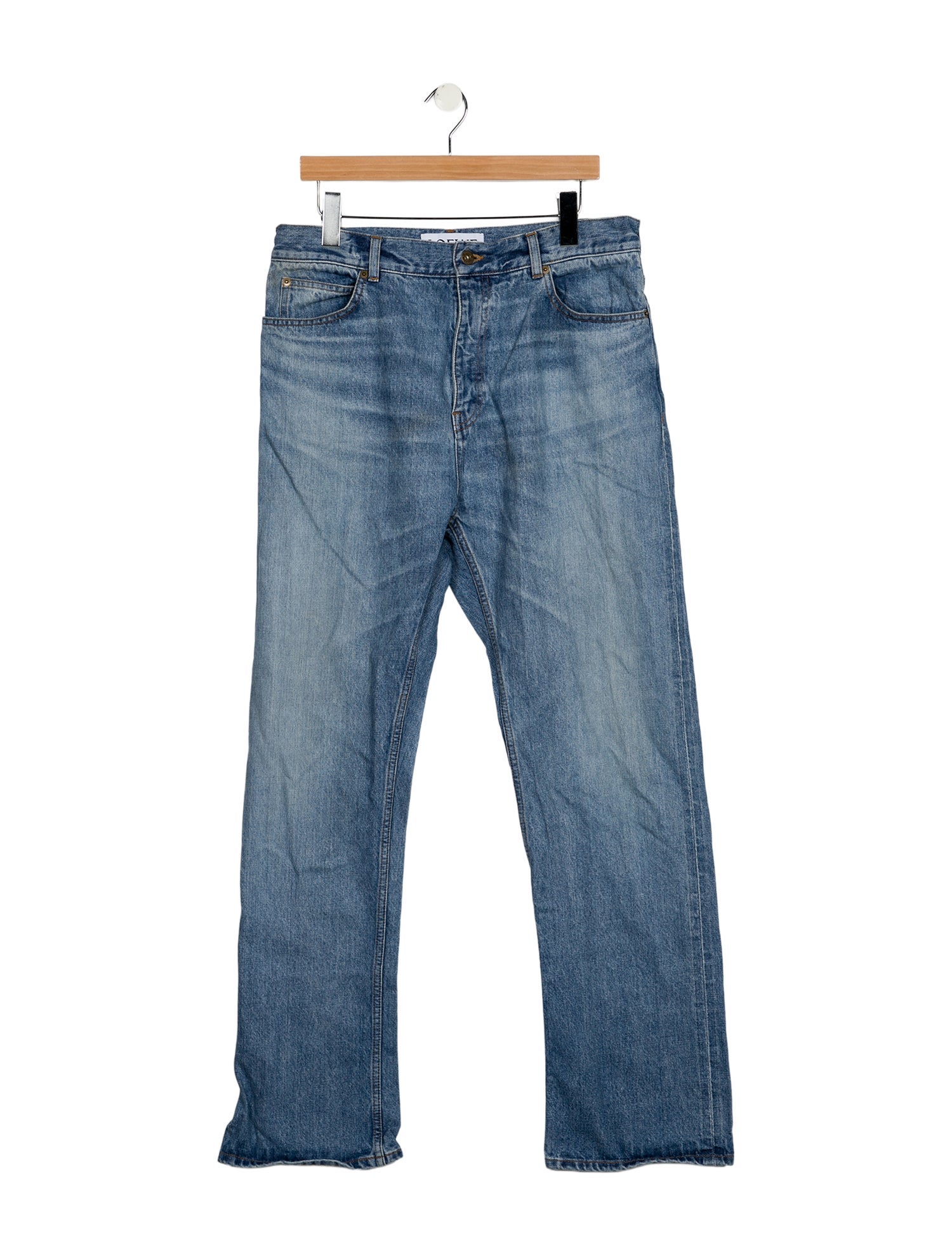 Loewe Signature Logo Straight-Leg Jeans
