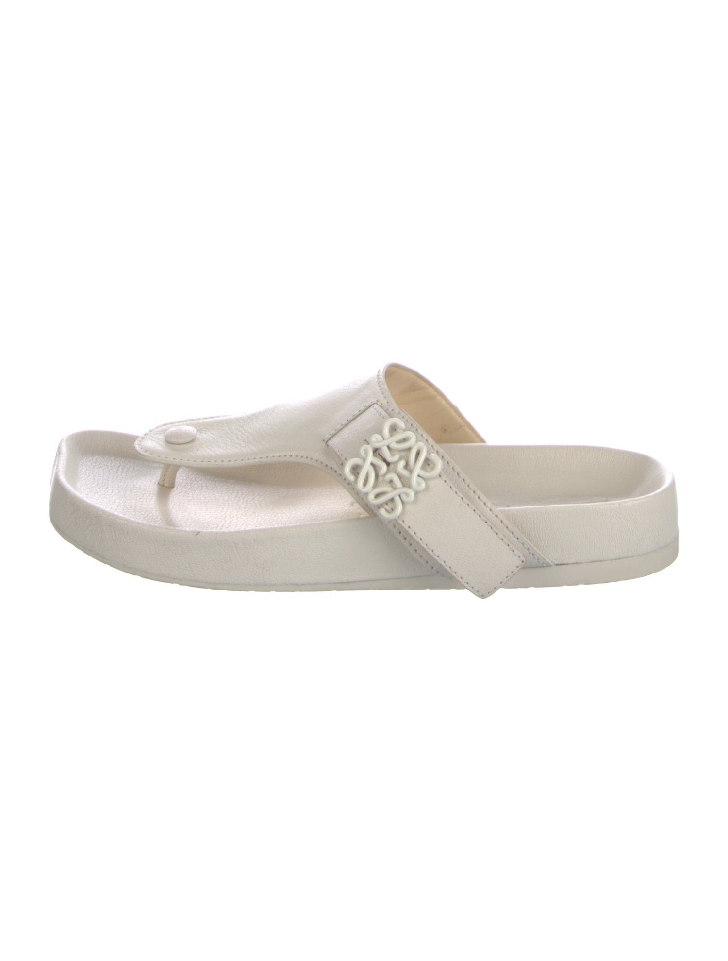 Loewe Leather Flip Flops