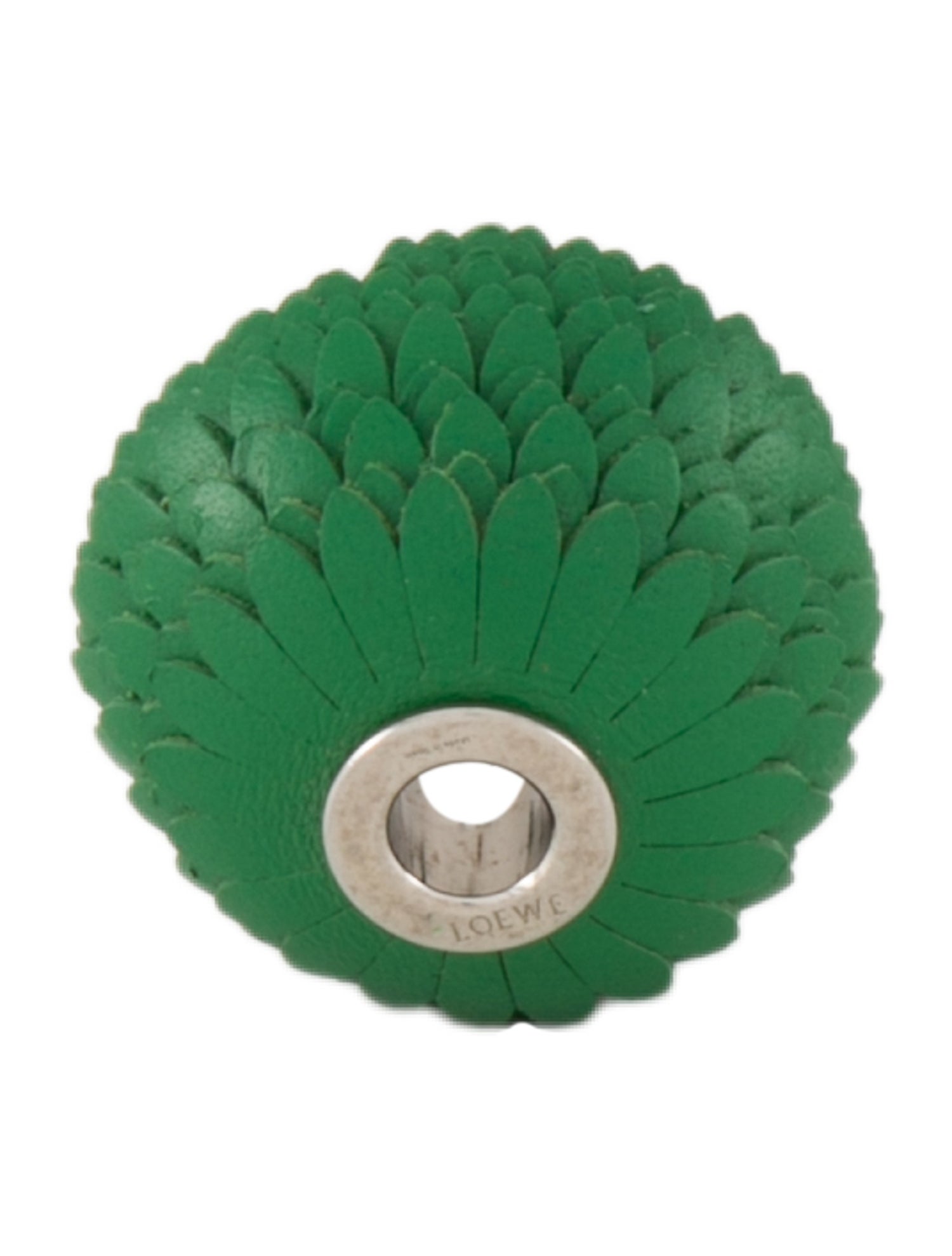 Loewe Leather Flower Dice Charm