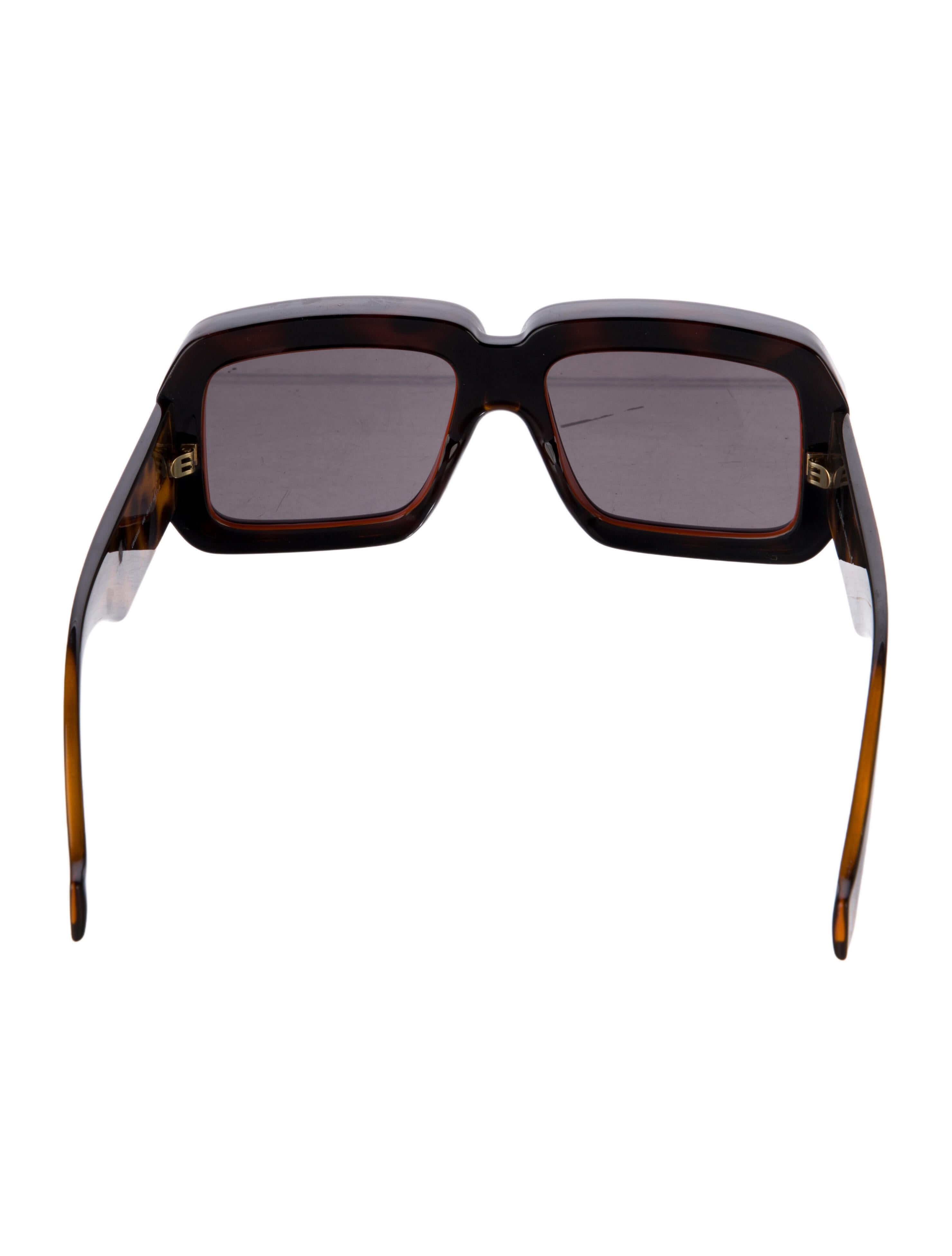 Loewe Square Tinted Sunglasses