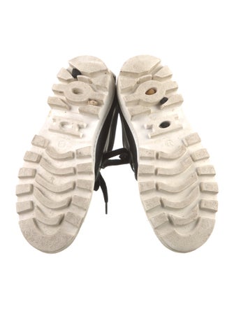 Loewe Leather Lace-Up Boots