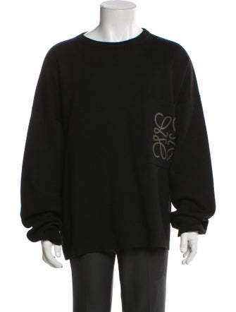 Loewe Signature Logo Graphic Print Pullover