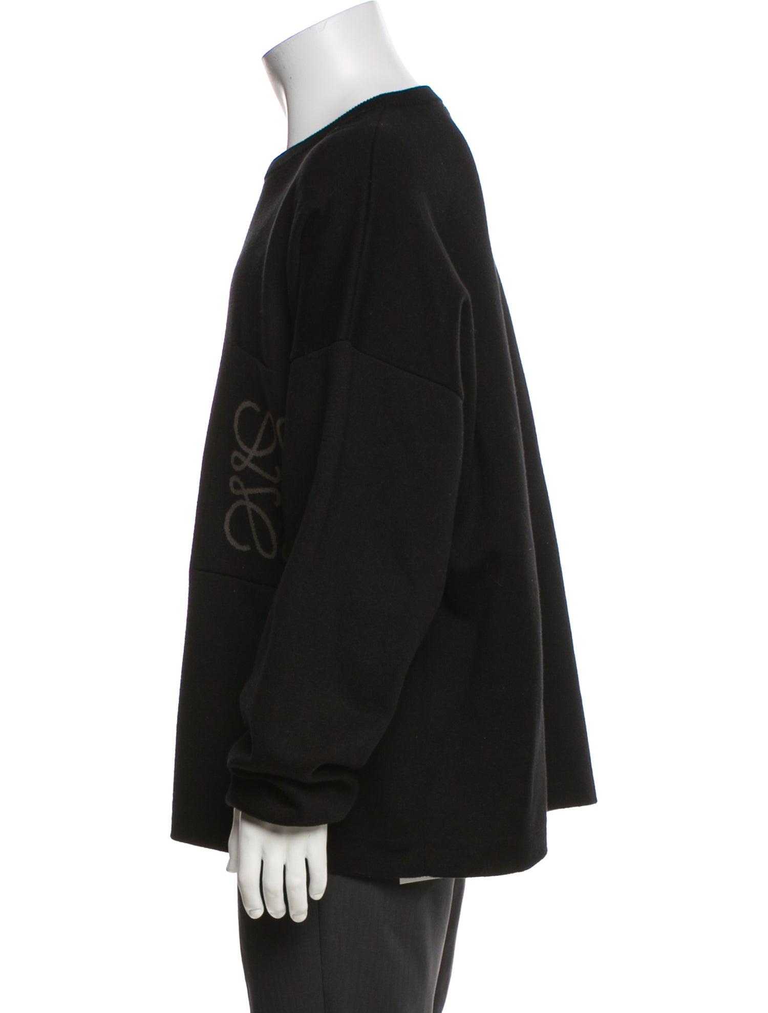 Loewe Signature Logo Graphic Print Pullover