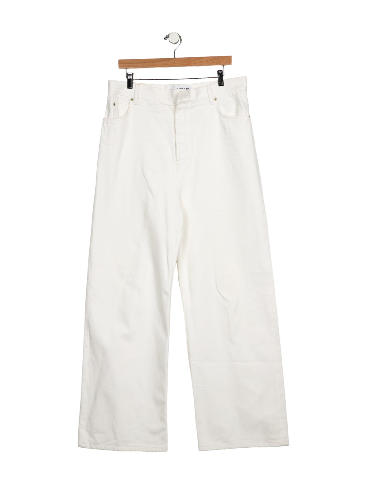 Loewe High-Rise Wide Leg Jeans