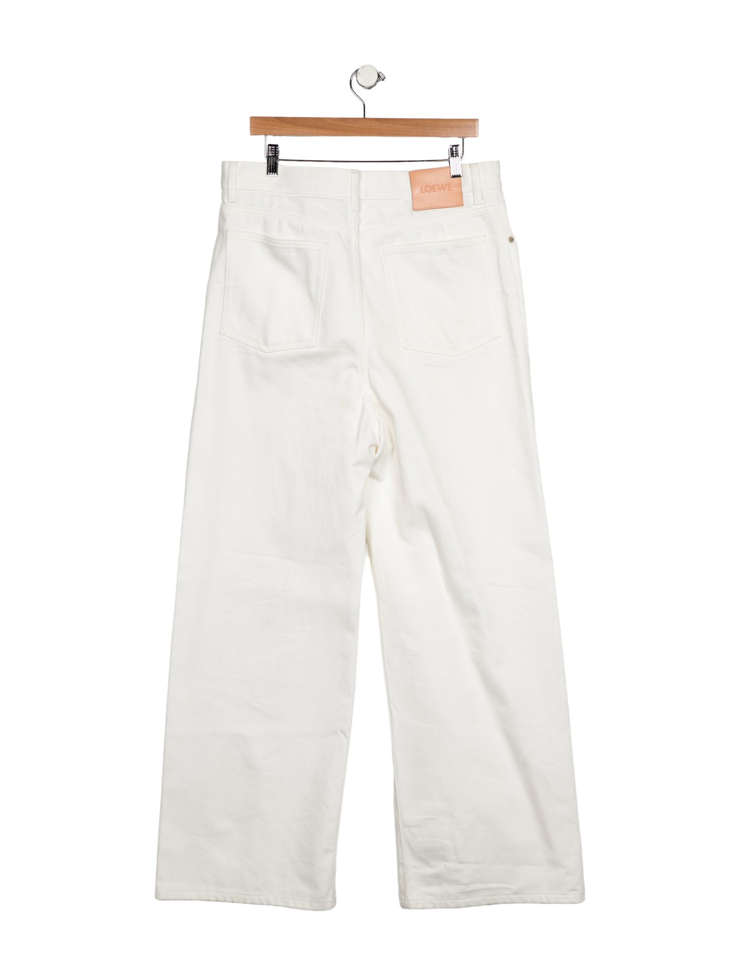 Loewe High-Rise Wide Leg Jeans