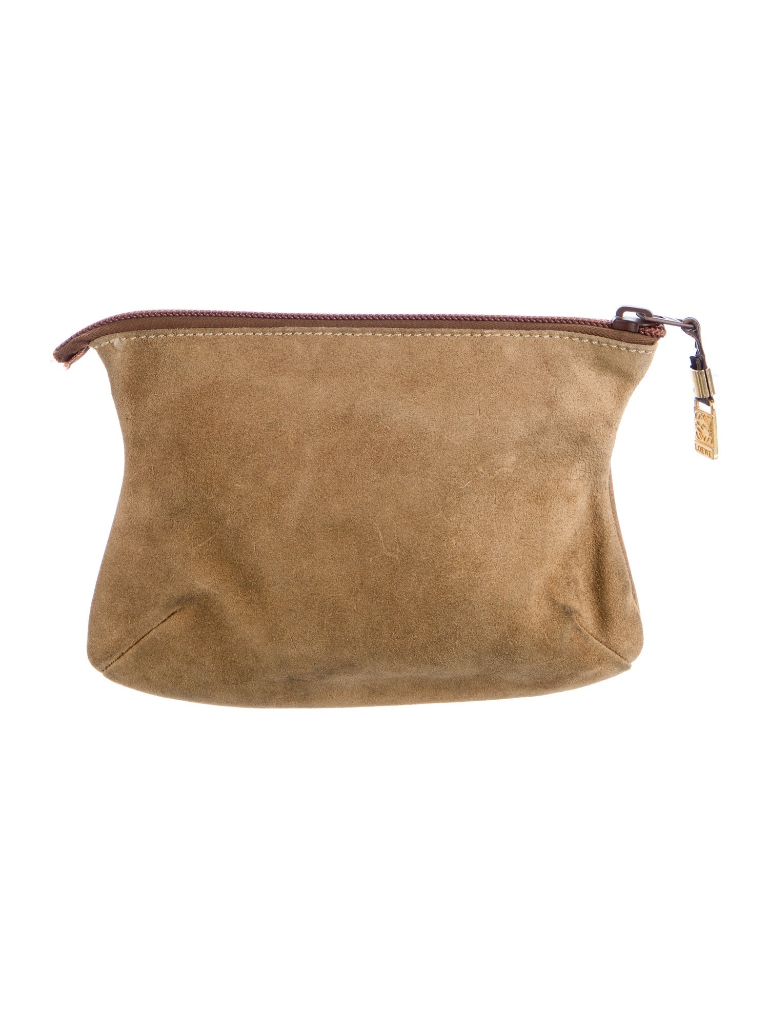 Loewe Suede Cosmetic Bag
