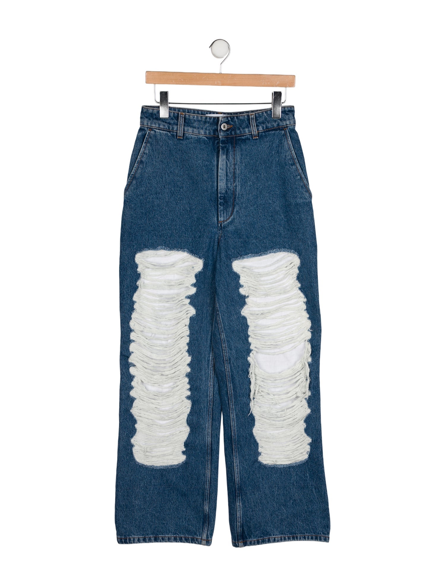 Loewe High-Rise Wide Leg Jeans