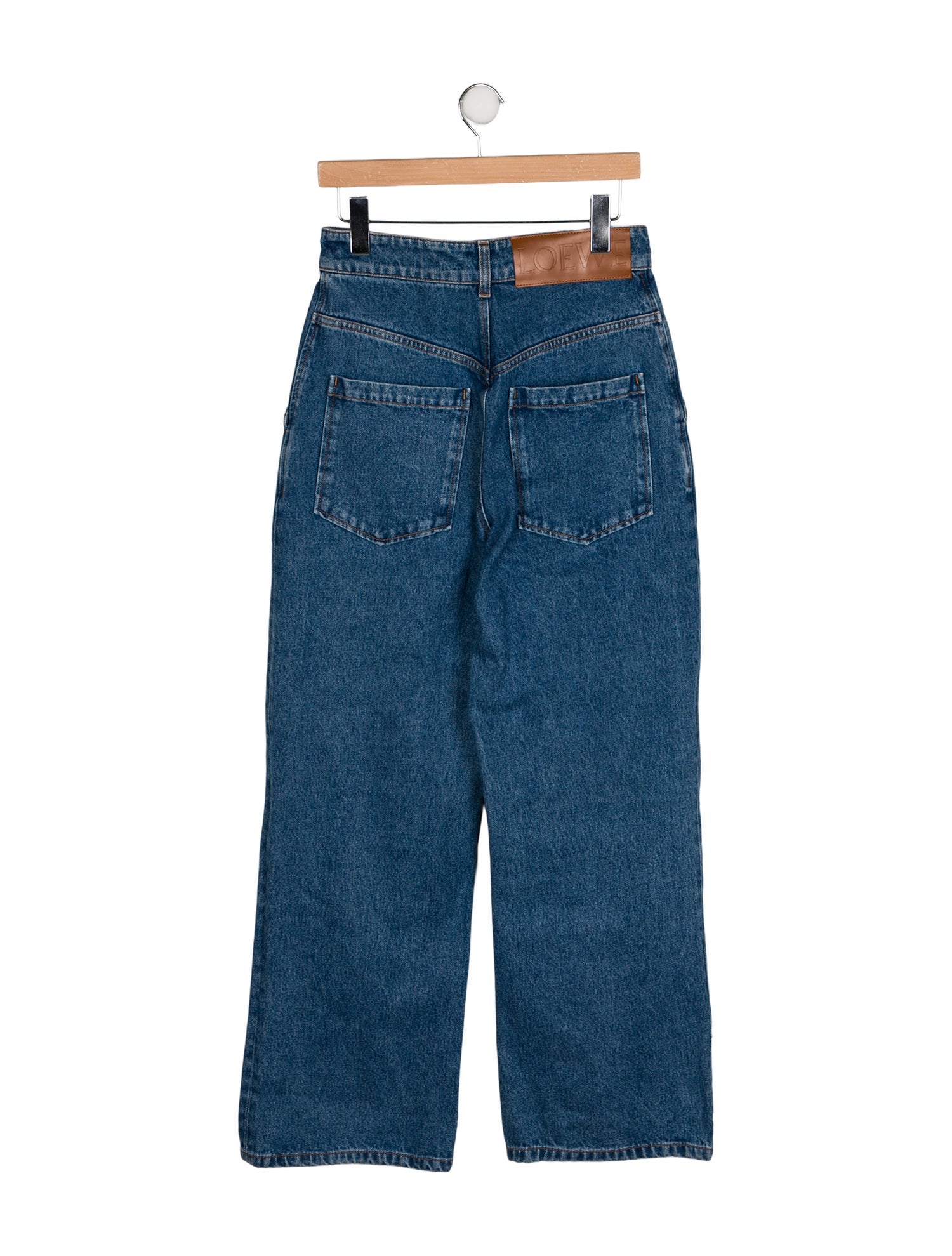 Loewe High-Rise Wide Leg Jeans