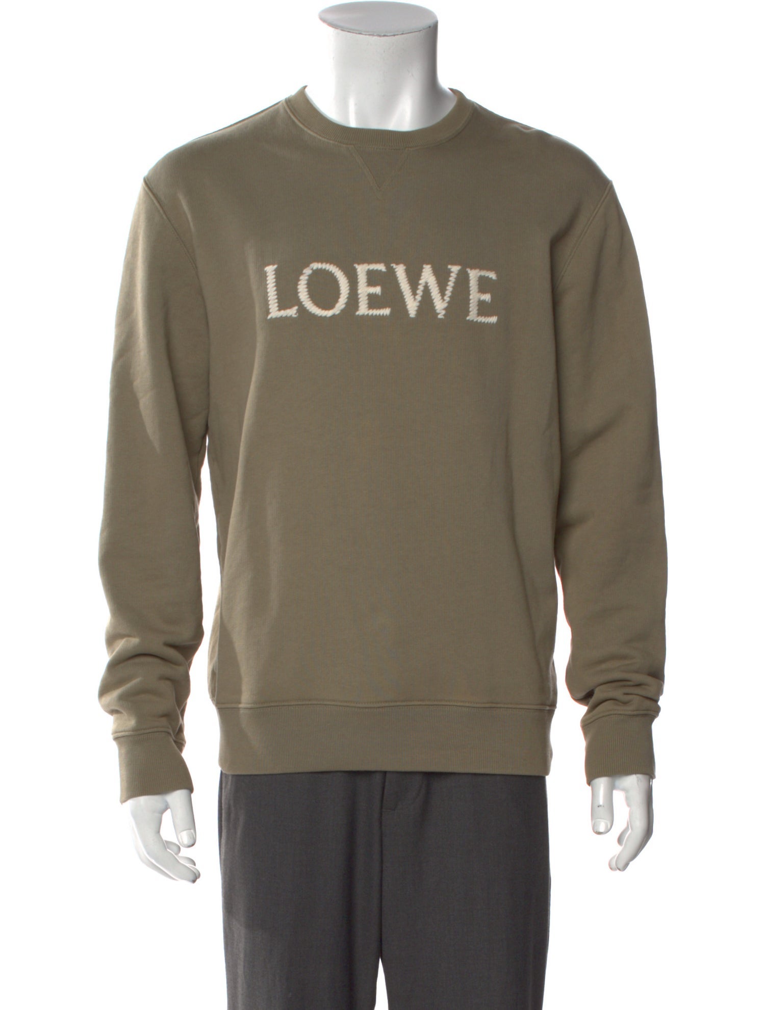 Loewe Graphic Print Crew Neck Sweatshirt
