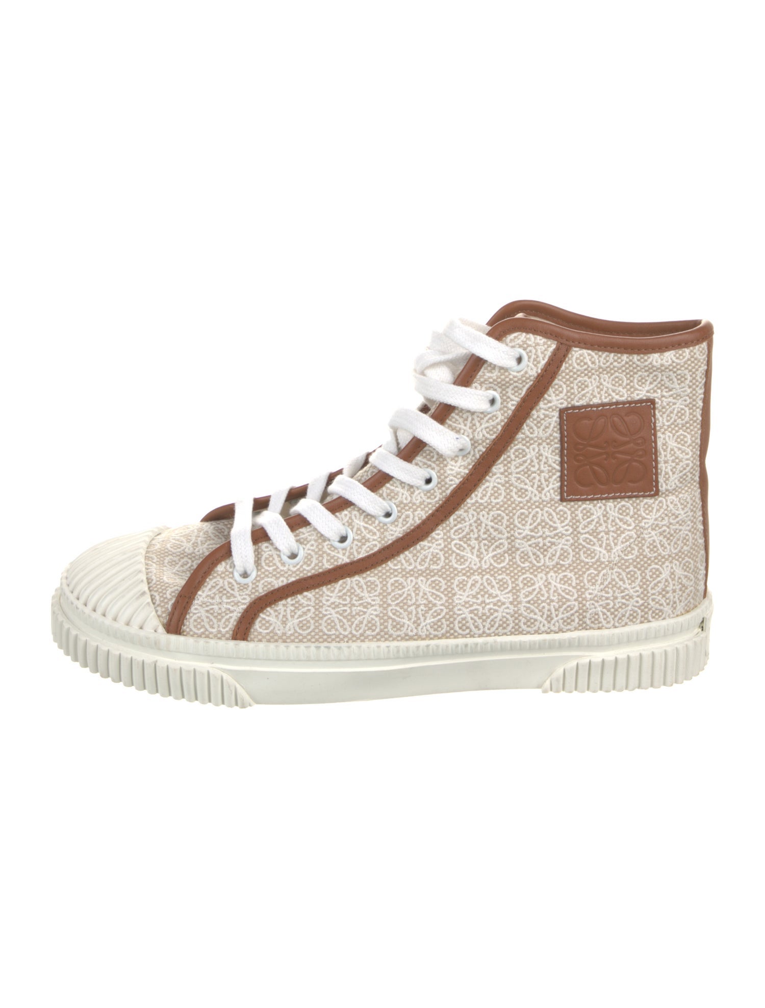 Loewe Canvas Printed Sneakers