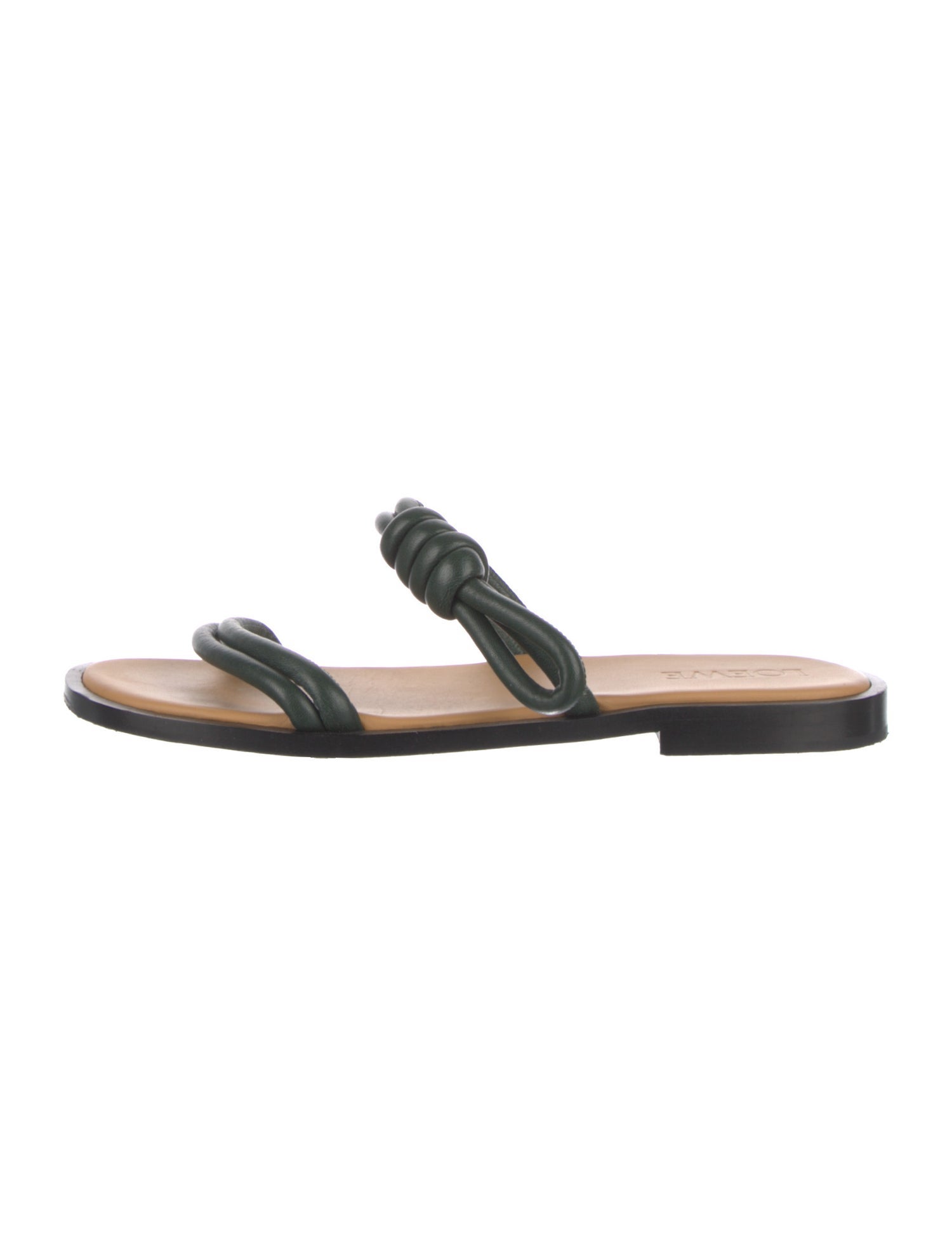 Loewe Leather Slides