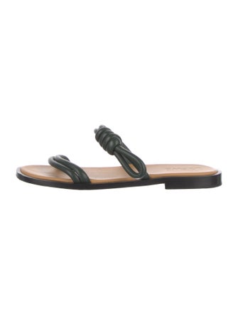 Loewe Leather Slides