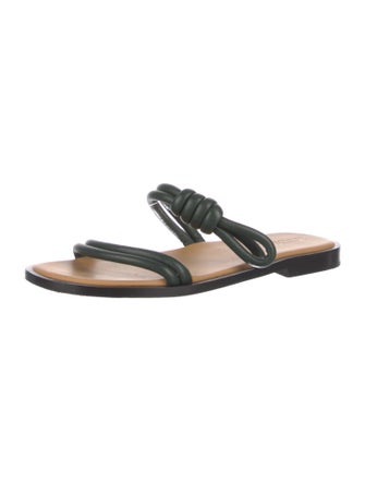 Loewe Leather Slides