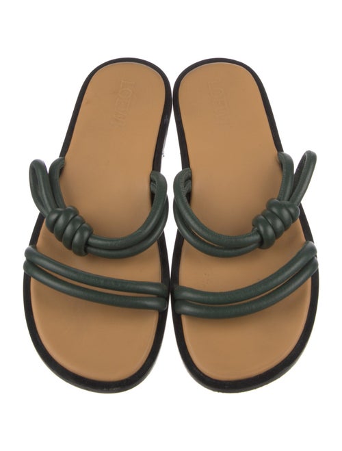 Loewe Leather Slides