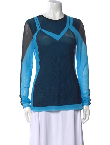 Loewe Tops 2023 Colorblock Pattern Sweatshirt L