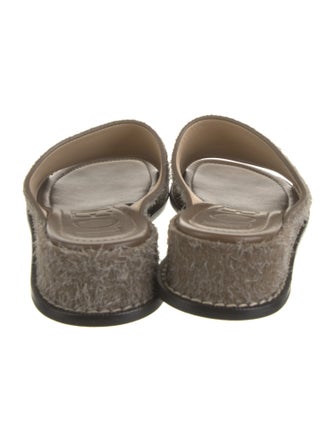 Loewe Leather Slides