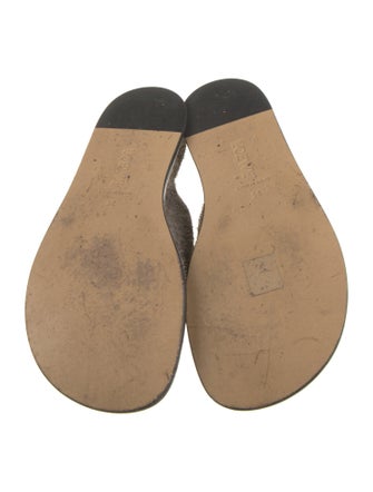 Loewe Leather Slides