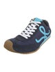 Loewe Suede Printed Athletic Sneakers