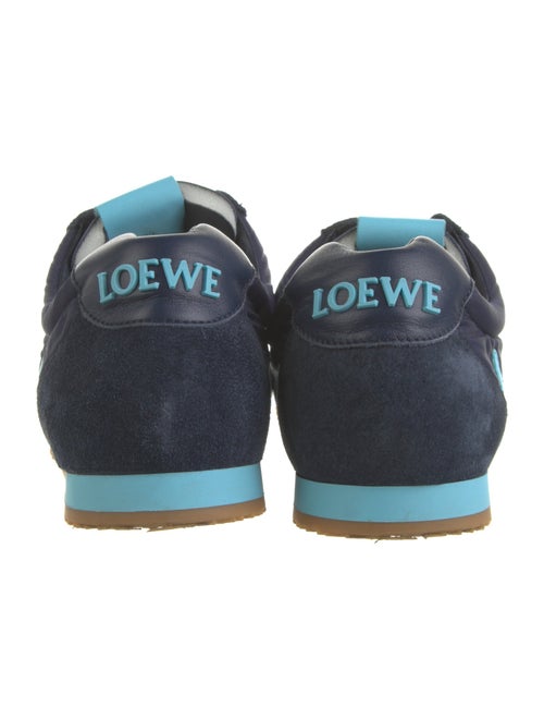 Loewe Suede Printed Athletic Sneakers