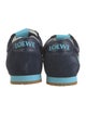 Loewe Suede Printed Athletic Sneakers